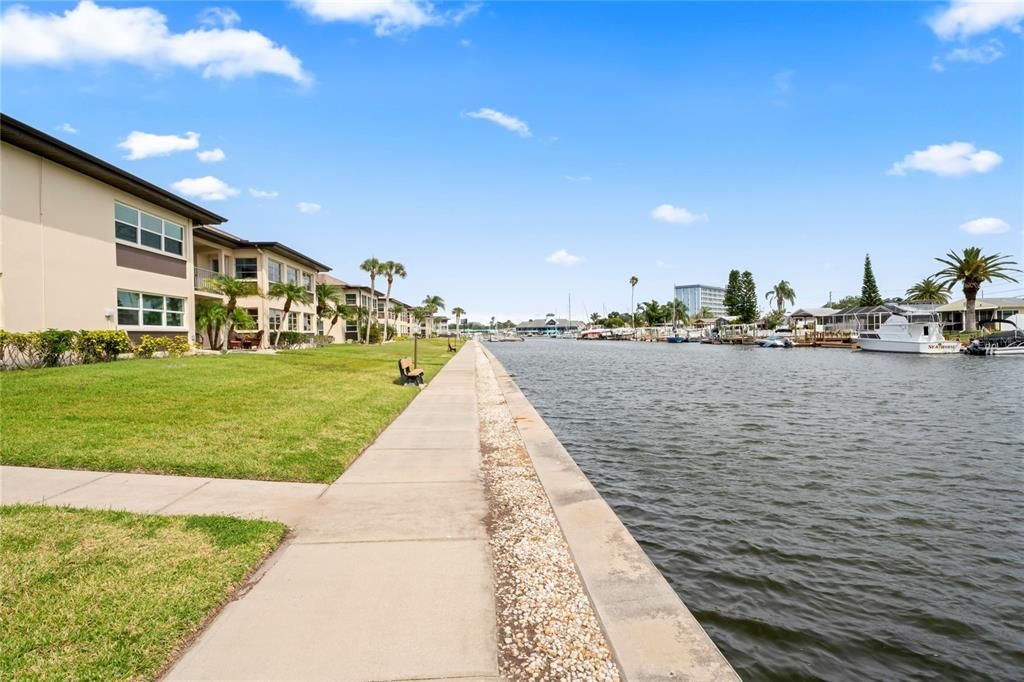 Gulf Harbors Condo Sea Wall