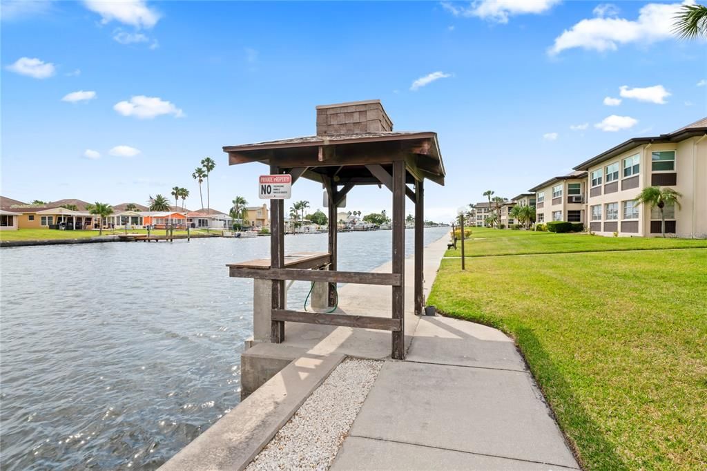 Gulf Harbors Condo Sea Wall