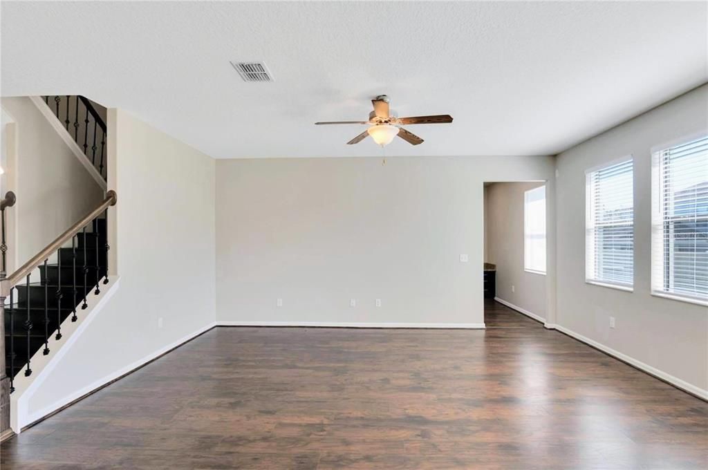 Dining Area looking into Family Room