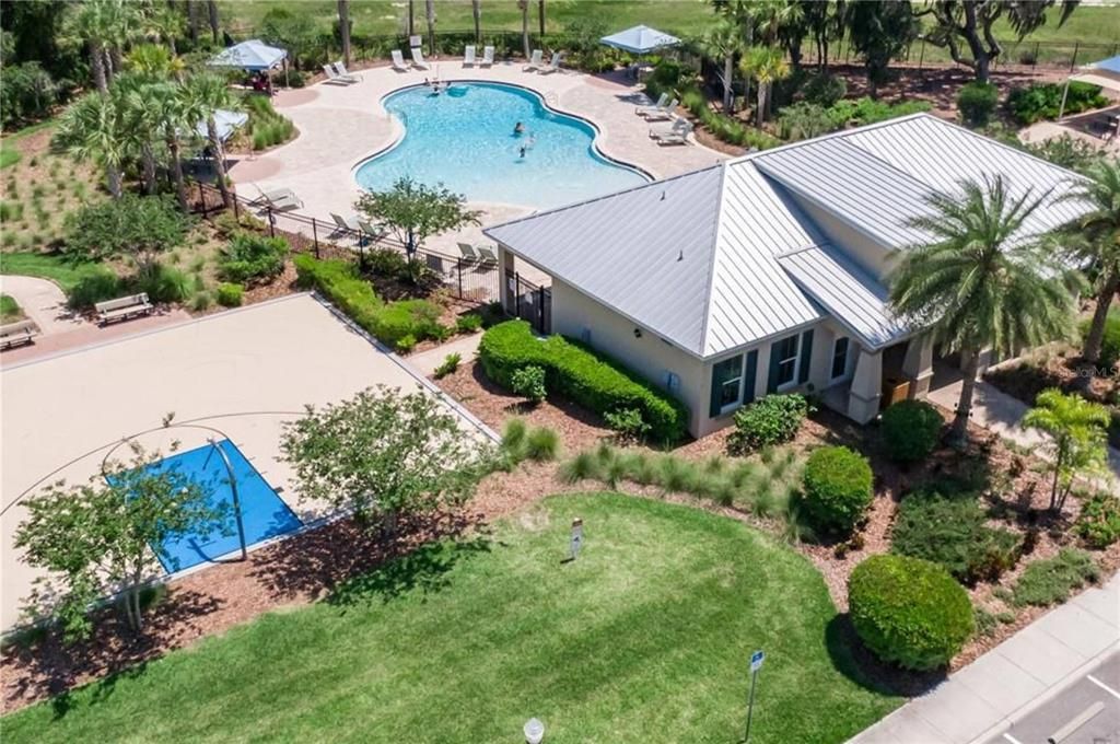 Community Pool - Basketball Court