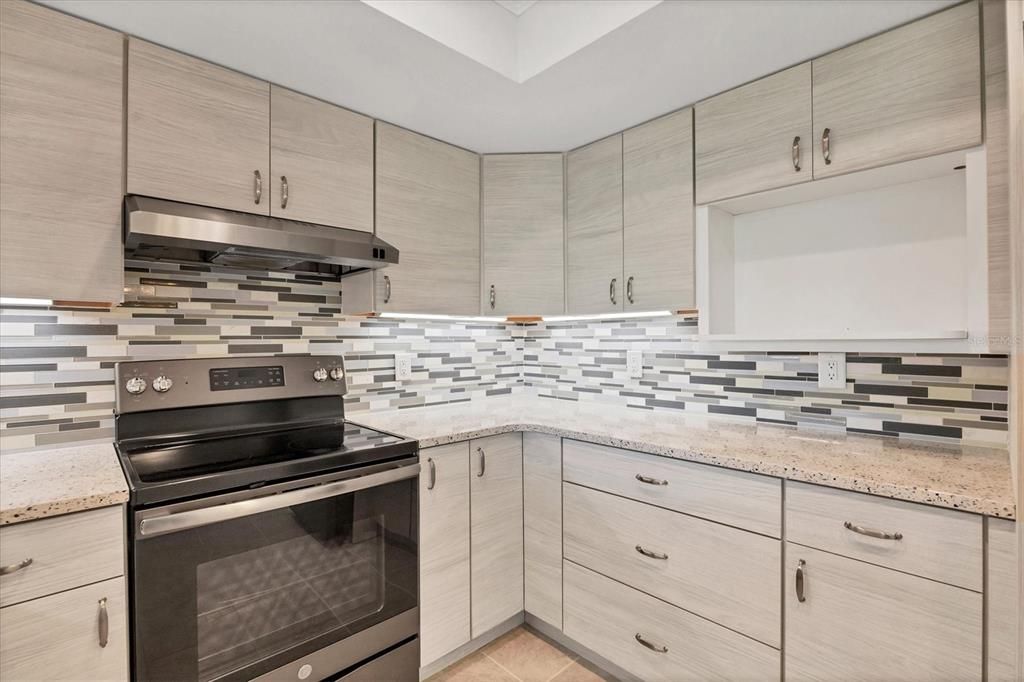 126 Circlewood DrKitchen with Beautiful Counters and Backsplash