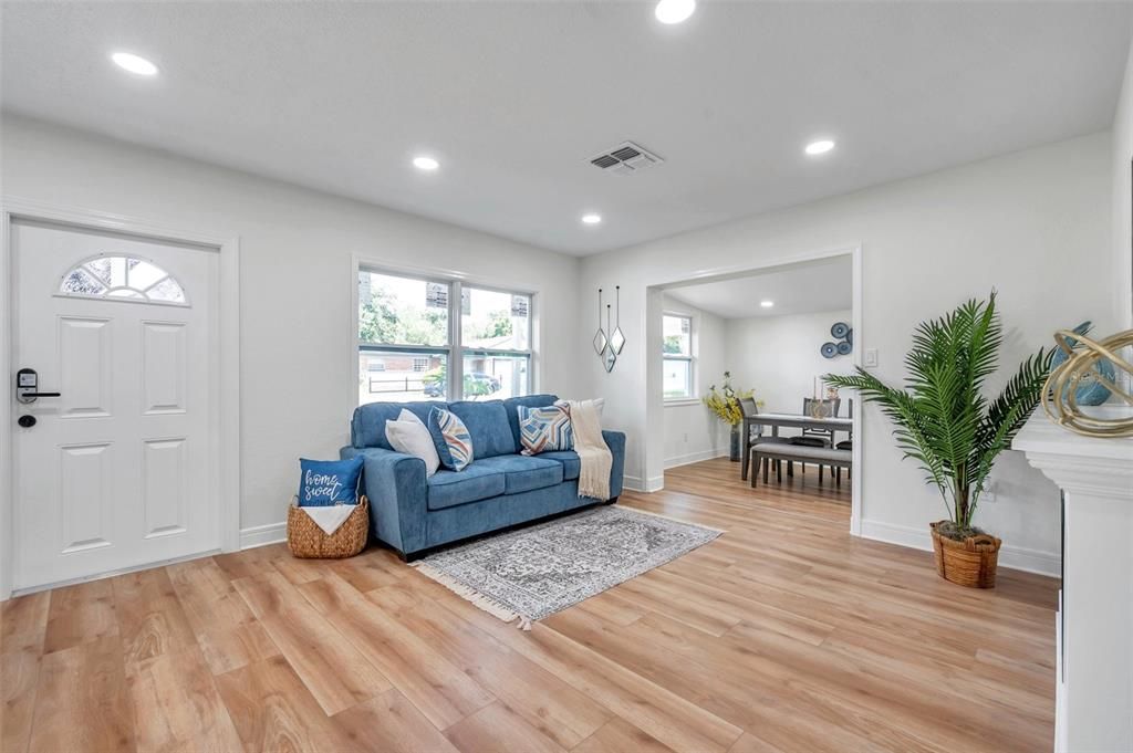 Spacious Living Room