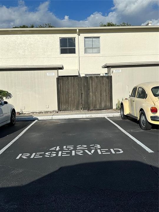 4523 Reserved Parking