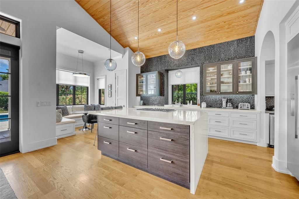 Stunning kitchen with incredible natural light