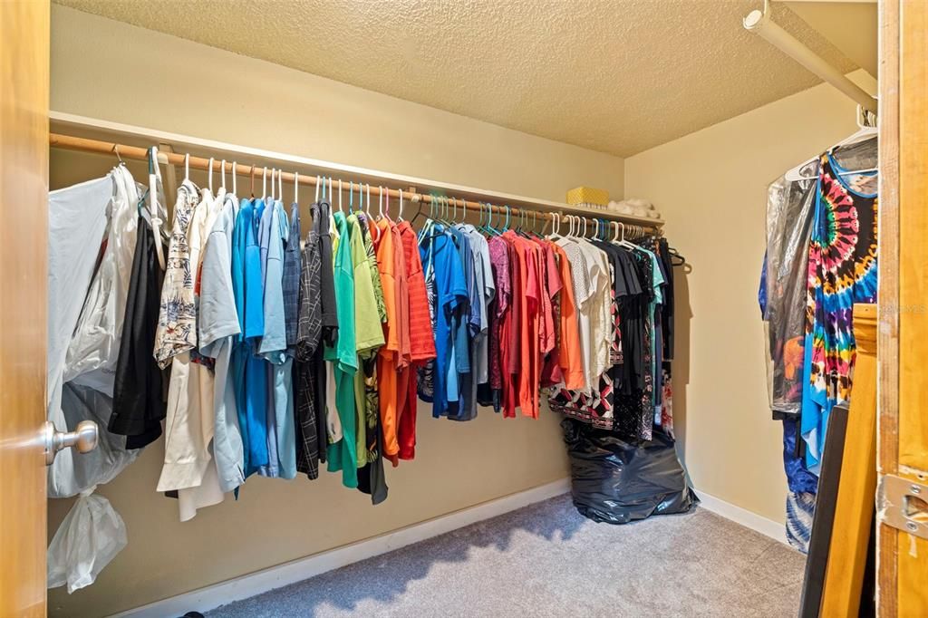 Loft walk-in closet