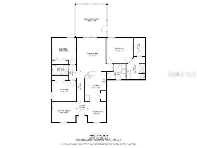 For Sale: $325,000 (3 beds, 2 baths, 1552 Square Feet)