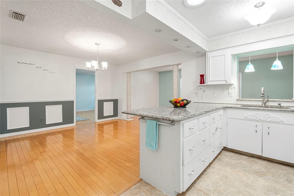 KITCHEN and FAMILY ROOM