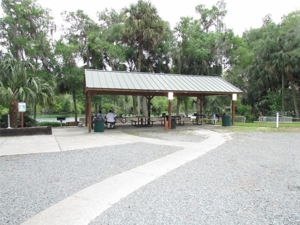 Rainbow River Park Pavilion