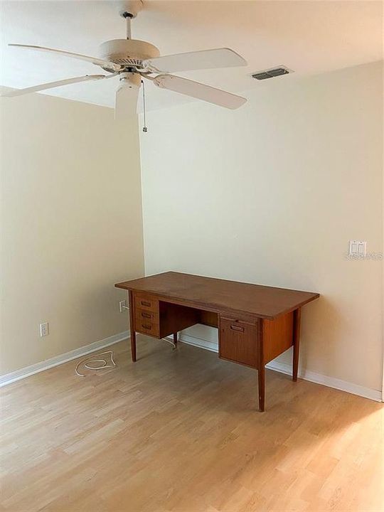 Guest bedroom 2 with ceiling fan