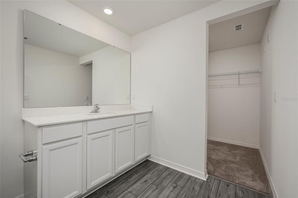 Spacious Walk In Closet