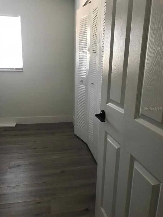 Master bedroom closet