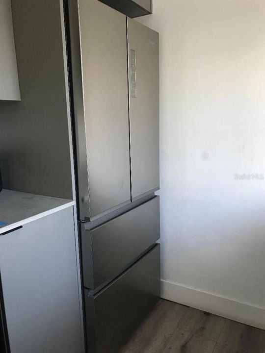 Stainless steel fridge brand new