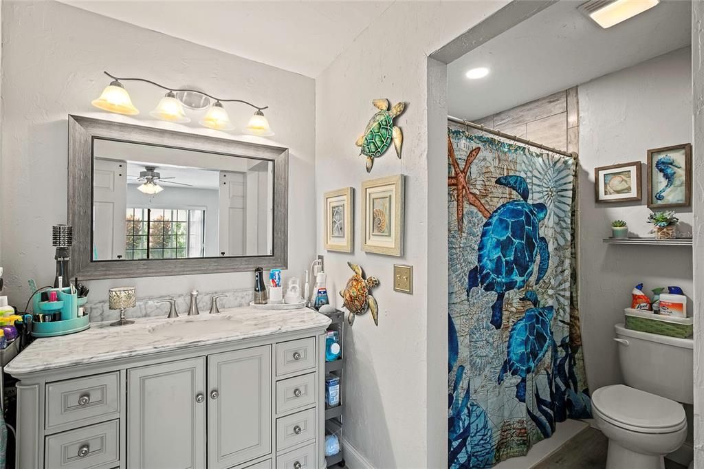 Remodeled Primary Bath-So pretty!