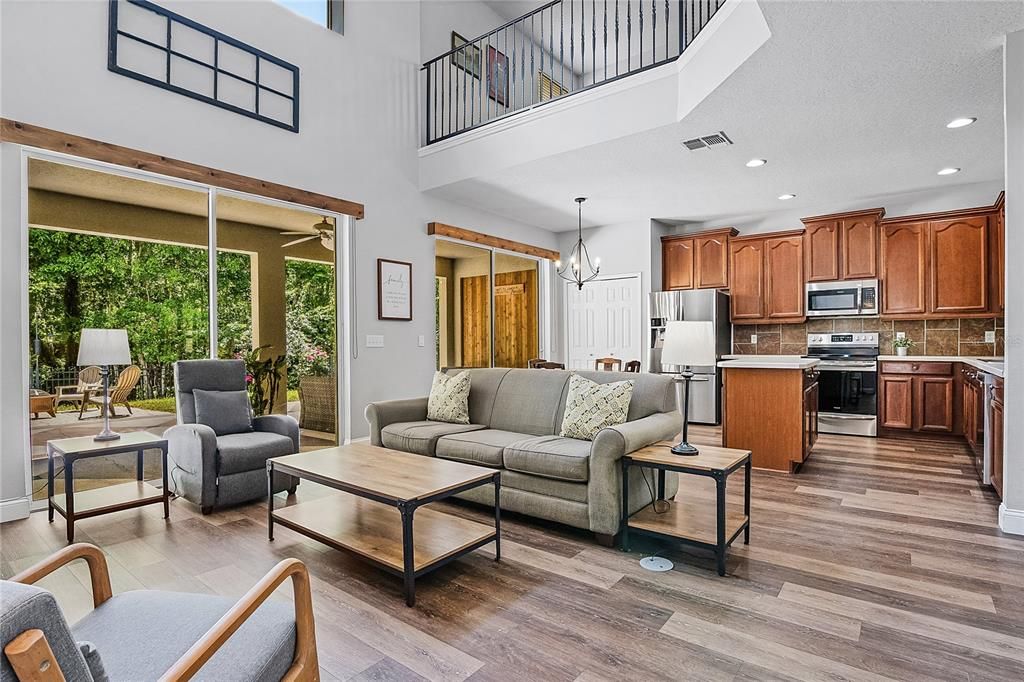 Family Room / Open Kitchen