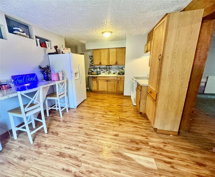 Lower apartment kitchen