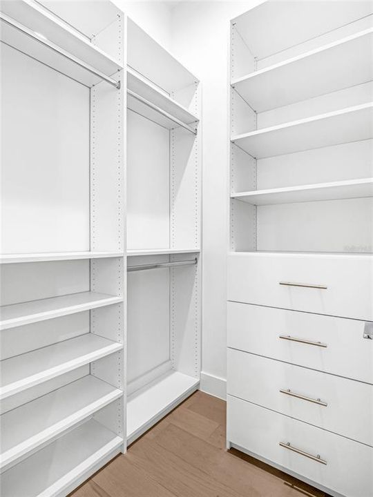 Primary Walk-In Closet