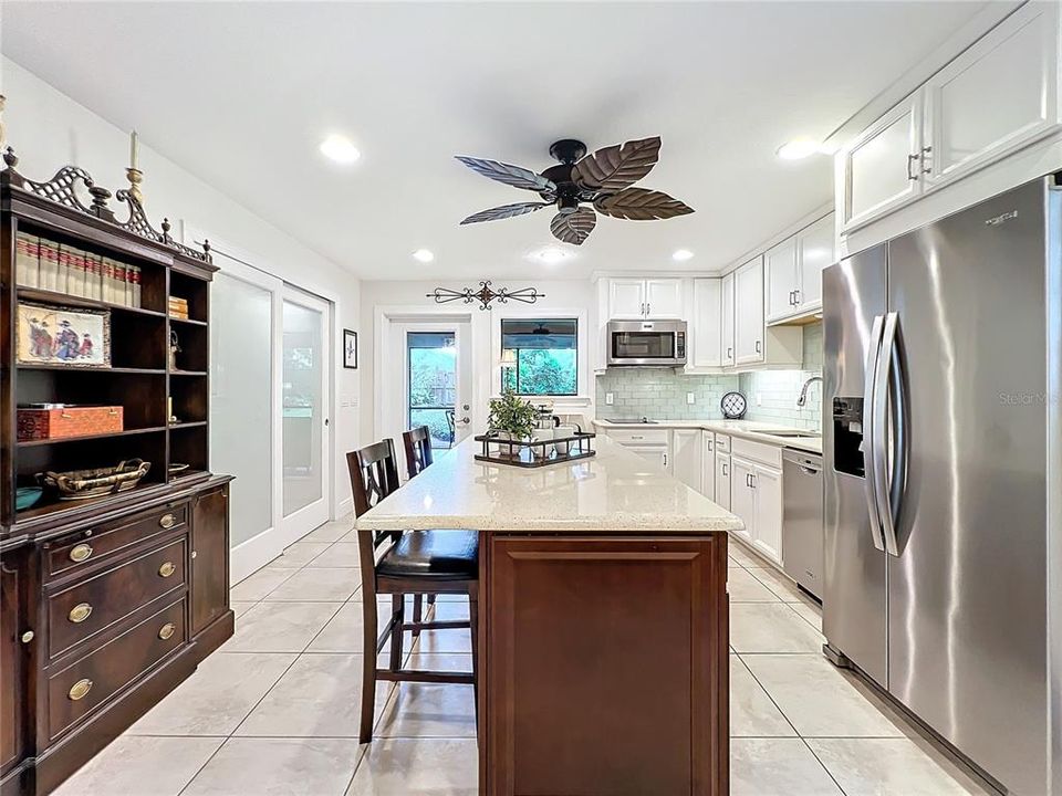 Full Kitchen with Large Center Island