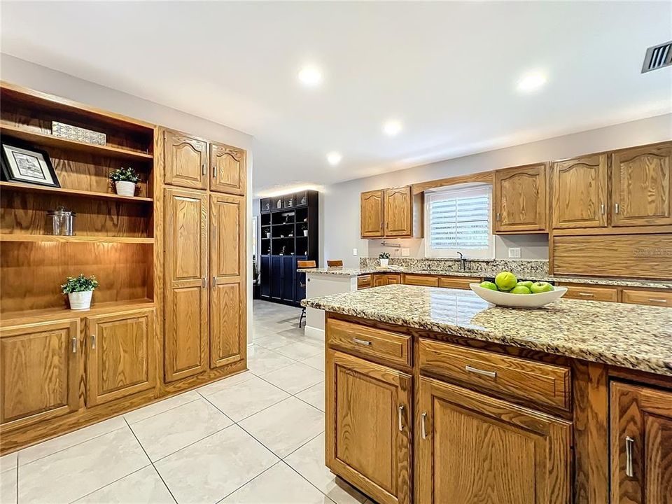 Wall of Cabinets