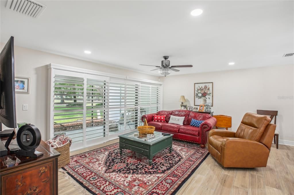 FAMILY ROOM WITH A VIEW