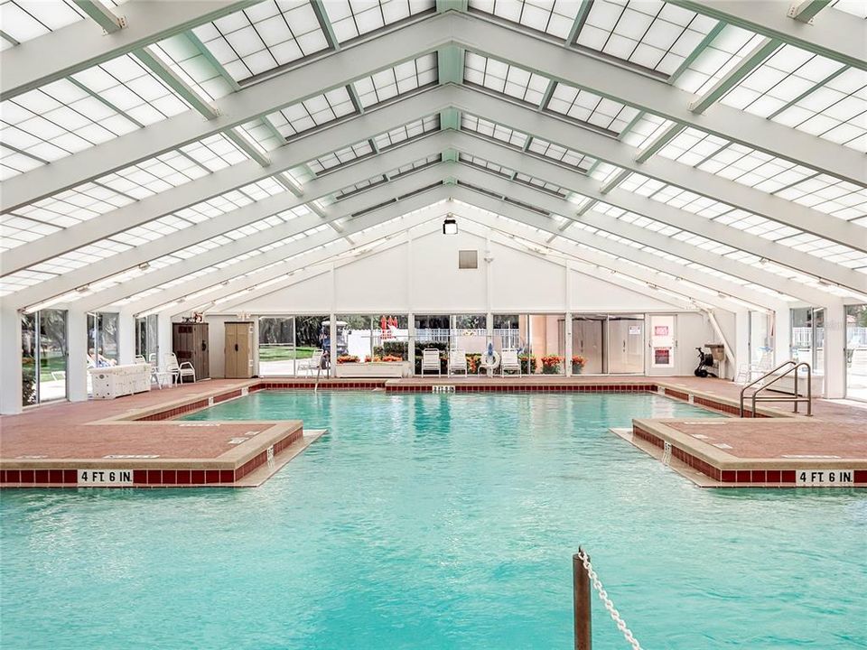 Indoor heated pool