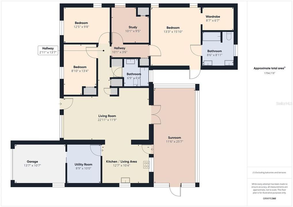 Active With Contract: $729,000 (4 beds, 2 baths, 1619 Square Feet)