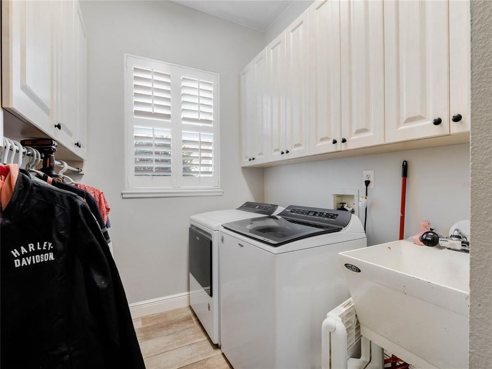 Indoor Laundry Room