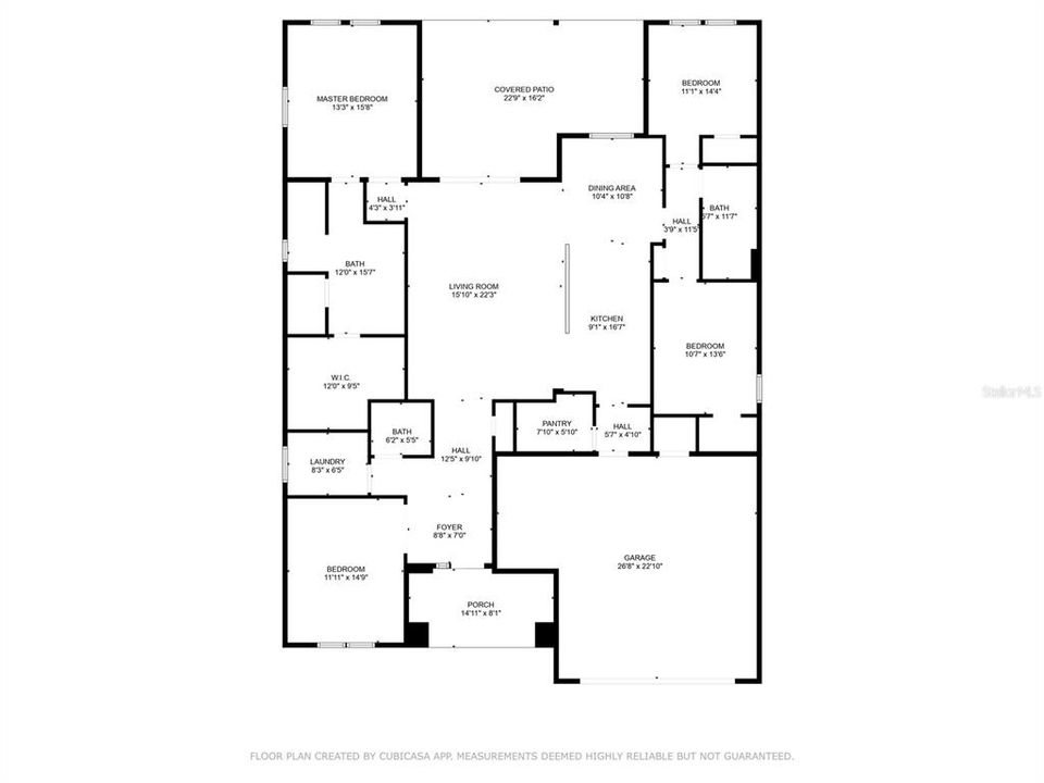 На продажу: $495,000 (3 спален, 2 ванн, 2280 Квадратных фут)