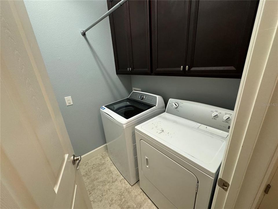 Laundry room on main floor