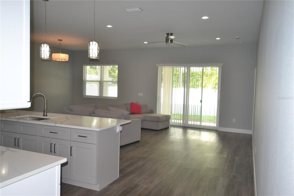 From front hall looking into living area