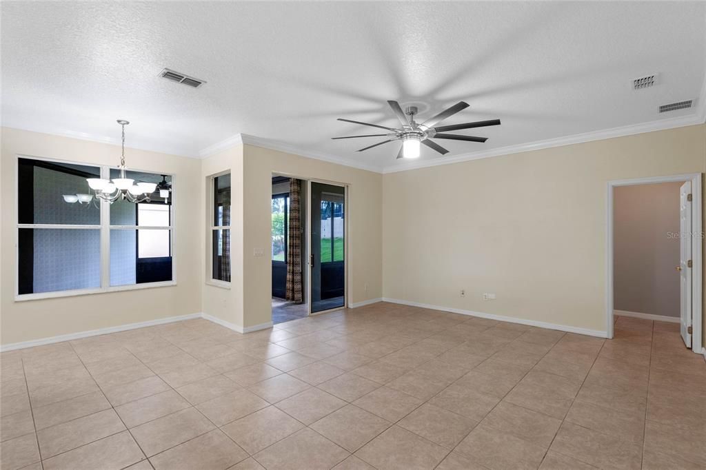 great room/leads into sunroom