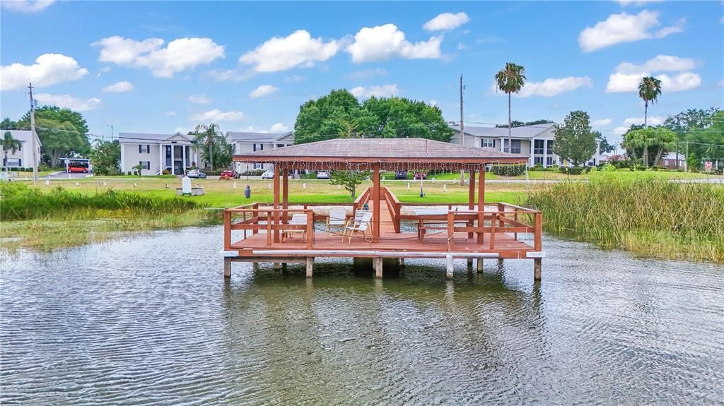 Great place to fish or relax and read a book.