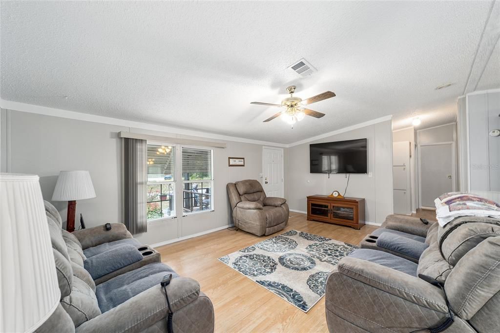 Living room toward entry