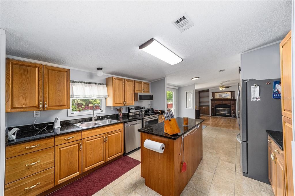 Kitchen from Living Room