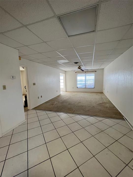 View of Living Room from Kitchen