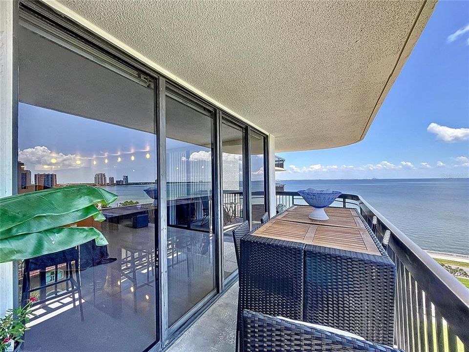 Master bedroom balcony