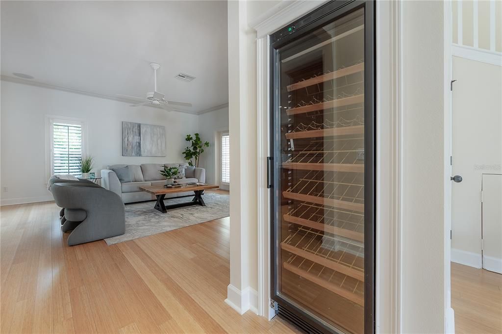 50-bottle wine cooler