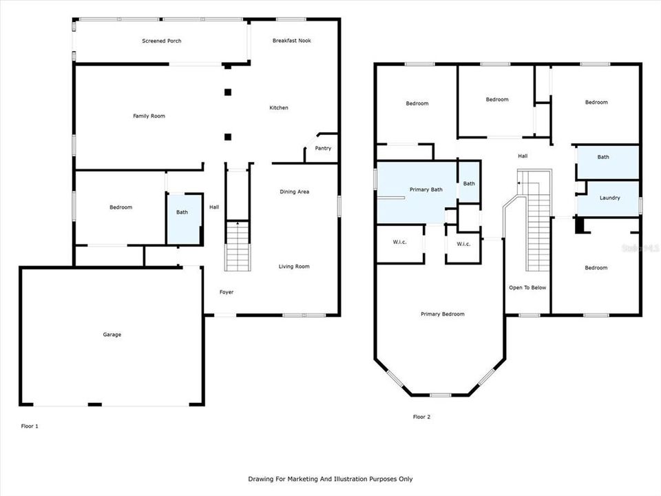 На продажу: $550,000 (6 спален, 3 ванн, 3130 Квадратных фут)