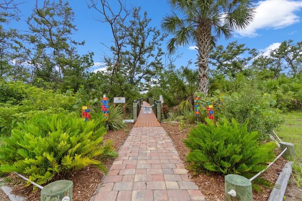 Nature Way to Fishing Dock