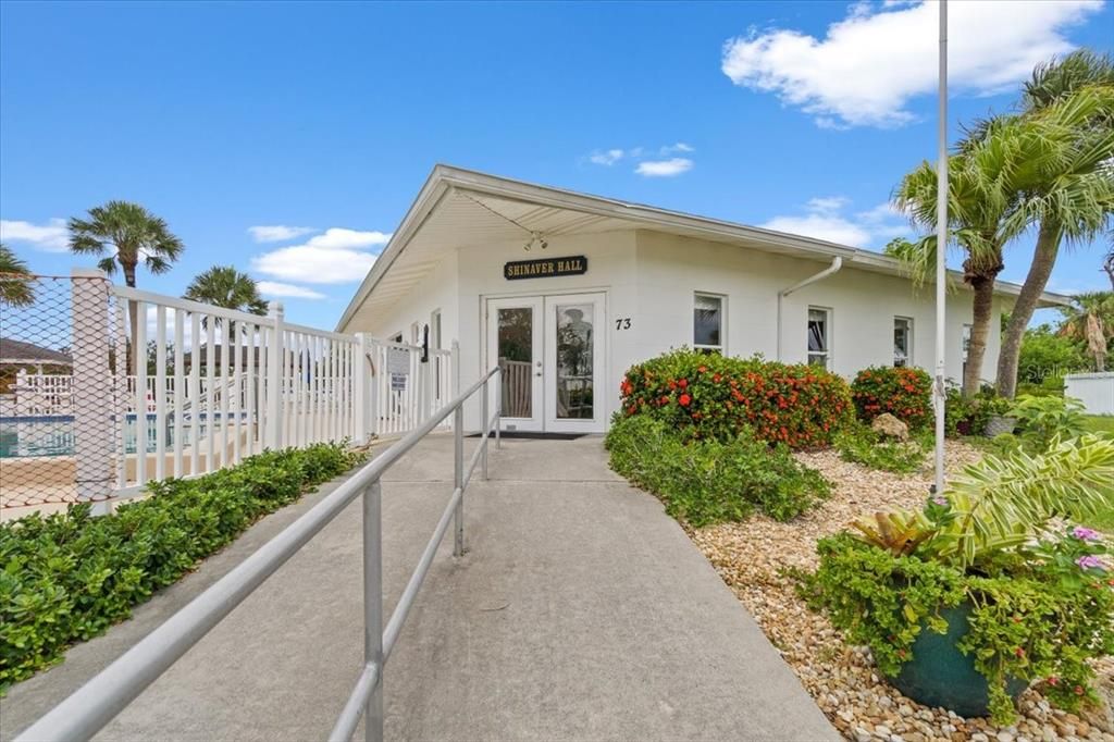 Entrance Clubhouse