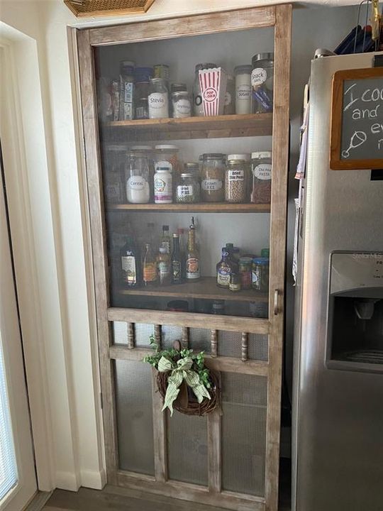 Custom pantry for all your dry goods