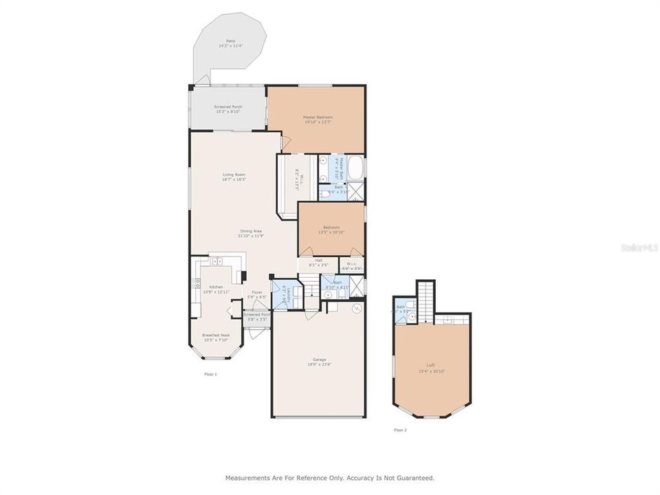 For Sale: $389,000 (2 beds, 2 baths, 2080 Square Feet)