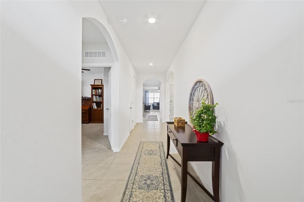 Expansive foyer