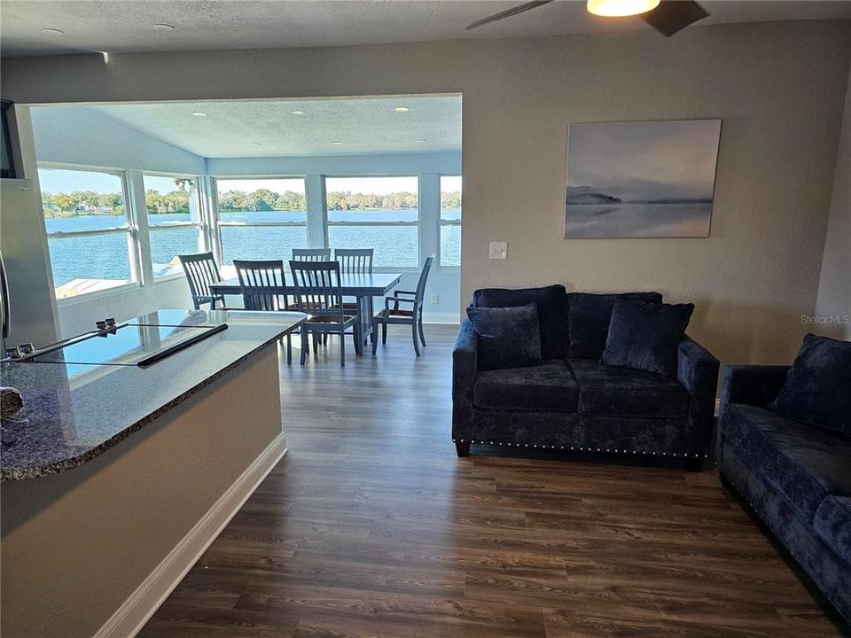 Family room and dining room have been reversed so you can eat overlooking the lake!