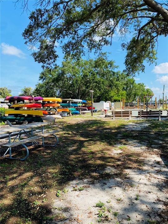 Kayak storage