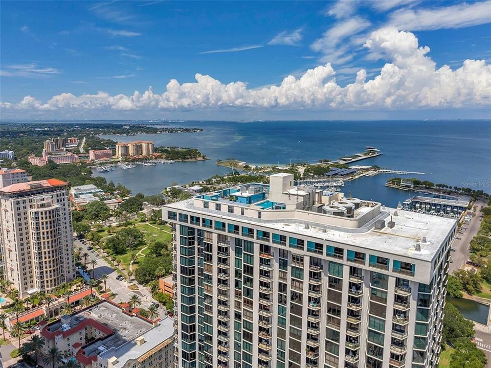 Best location in downtown St Pete, Bayfront Tower!