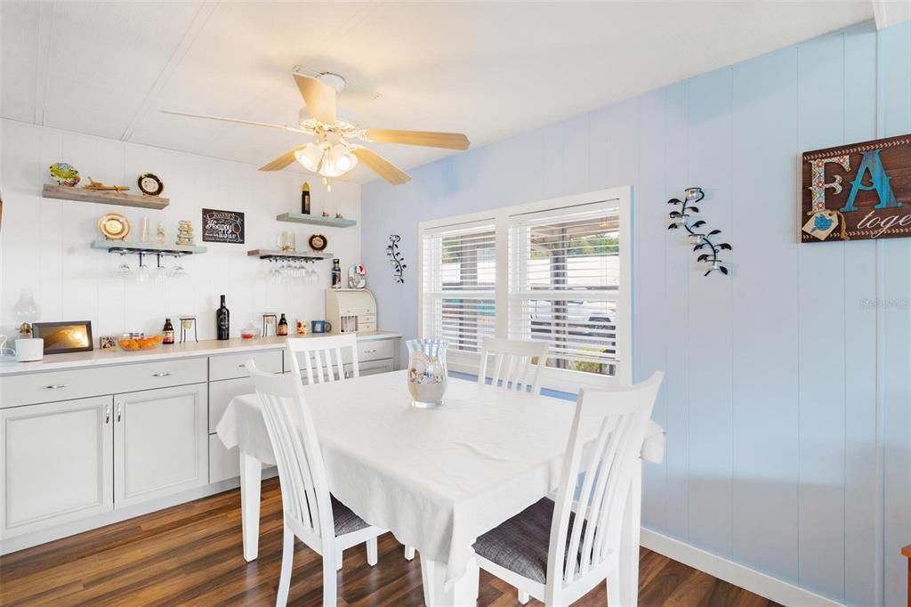 Dining Area with Coffee Bar