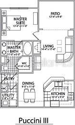 For Rent: $1,700 (1 beds, 1 baths, 829 Square Feet)