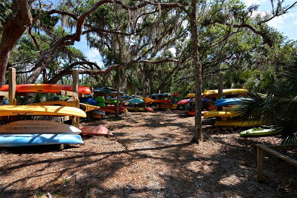 Kayak Storage