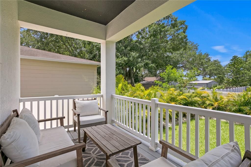 Downstairs Porch