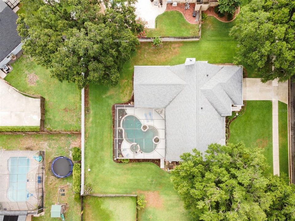 Drone View of Property